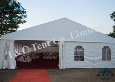 Isolação sadia das barracas de pouco peso do evento do casamento com tela superior branca do PVC do telhado