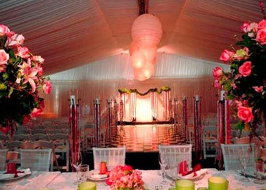 Barracas exteriores da barraca do luxo 25x60m para casamentos/eventos com decoração