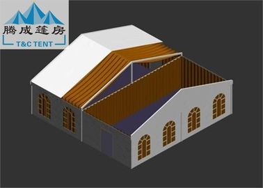 barraca resistente do vento impermeável de 10x10m com tampa de PVC dos Sidewalls para atividades/partido