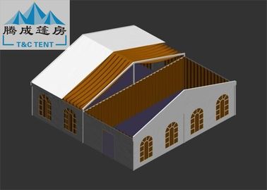barraca resistente do vento impermeável de 10x10m com tampa de PVC dos Sidewalls para atividades/partido