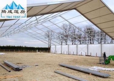 barracas exteriores do evento desportivo de 10x60m resistentes ao calor com vidro ou porta do PVC