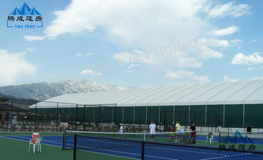 Esportes impermeáveis salão do polígono das barracas do evento desportivo para esportes internos do tênis com GV