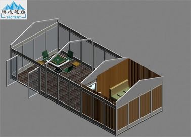 barraca do armazém de 10x40M grande com os Sidewalls brancos do PVC/barracas industriais do armazenamento